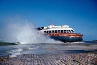 Approaching the Ryde slipway